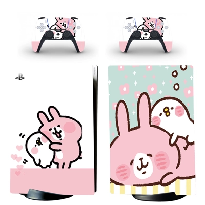Rabbit Chicken decal skin for PS5 Digital Console and two .. Rabbit Chicken decal skin for PS5 Digital Console and two ..
