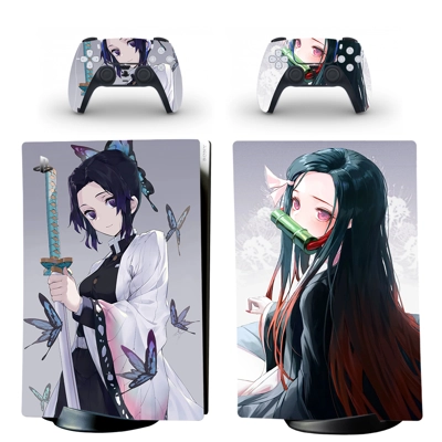 Demon Slayer: Kimetsu no Yaiba decal skin for PS5 Digital .. Demon Slayer: Kimetsu no Yaiba decal skin for PS5 Digital ..