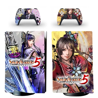 Warring States Warriors 5 decal skin for PS5 Digital Conso.. Warring States Warriors 5 decal skin for PS5 Digital Conso..