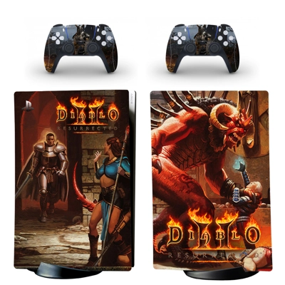Diablo 2 Remastered decal skin for PS5 Digital Console and.. Diablo 2 Remastered decal skin for PS5 Digital Console and..