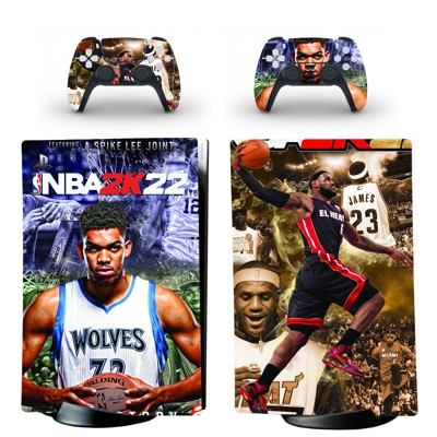 NBA 2K22 decal skin for PS5 Digital Console and two Contro.. NBA 2K22 decal skin for PS5 Digital Console and two Contro..