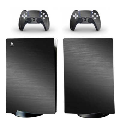Solid Color decal skin for PS5 Digital Console and two Controllers