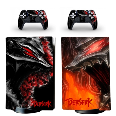 Legend of Sword and Wind decal skin for PS5 Digital Console and two Controllers
