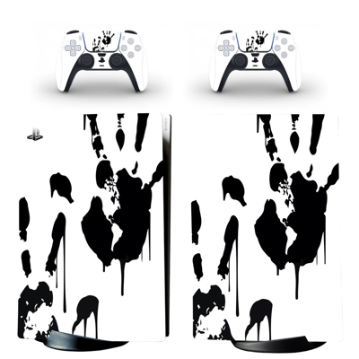 Death Stranding decal skin for PS5 Digital Console and two..