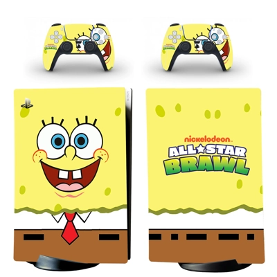 Nickelodeon All Star Brawl decal skin for PS5 Digital Cons.. Nickelodeon All Star Brawl decal skin for PS5 Digital Cons..