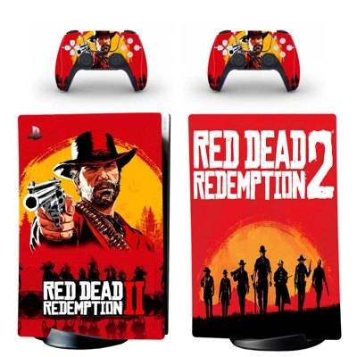 Red Dead Redemption 2. decal skin for PS5 Digital Console .. Red Dead Redemption 2. decal skin for PS5 Digital Console ..