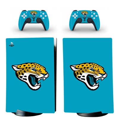 Jacksonville Jaguars decal skin for PS5 Digital Console an.. Jacksonville Jaguars decal skin for PS5 Digital Console an..