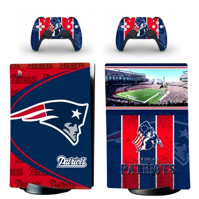 New England Patriots decal skin for PS5 Digital Console an.. New England Patriots decal skin for PS5 Digital Console an..