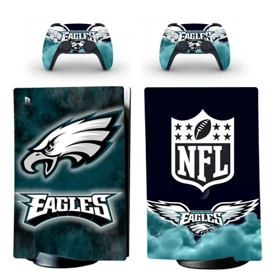 Philadelphia Eagles decal skin for PS5 Digital Console and.. Philadelphia Eagles decal skin for PS5 Digital Console and..