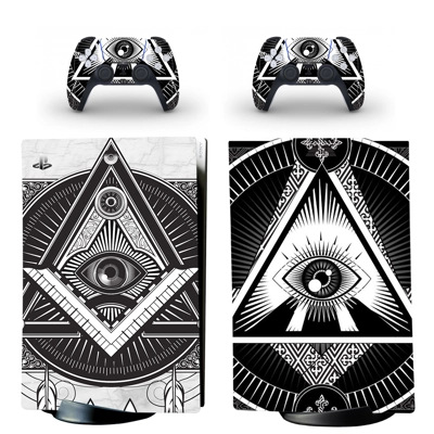 Eye of Providence decal skin for PS5 Digital Console and t.. Eye of Providence decal skin for PS5 Digital Console and t..