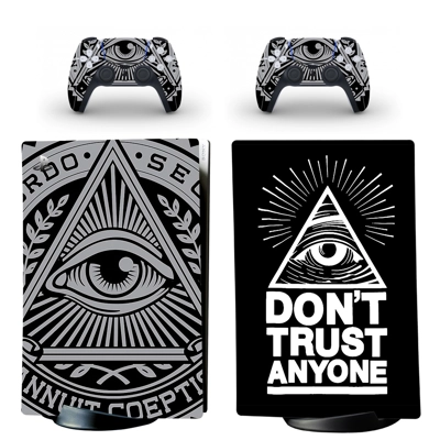 Eye of Providence decal skin for PS5 Digital Console and t.. Eye of Providence decal skin for PS5 Digital Console and t..