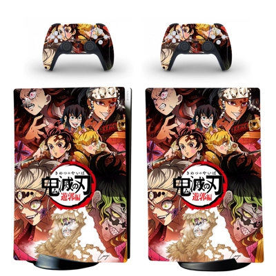 Demon Slayer Kimetsu no Yaiba decal skin for PS5 Digital C.. Demon Slayer Kimetsu no Yaiba decal skin for PS5 Digital C..