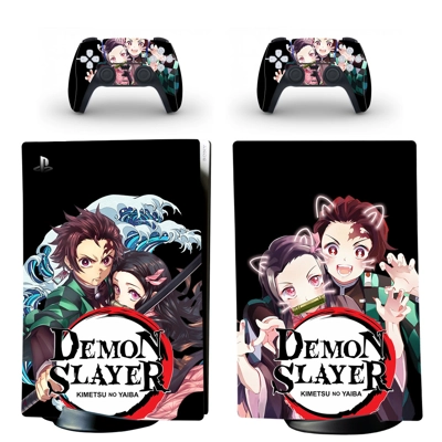 Demon Slayer Kimetsu no Yaiba decal skin for PS5 Digital C.. Demon Slayer Kimetsu no Yaiba decal skin for PS5 Digital C..