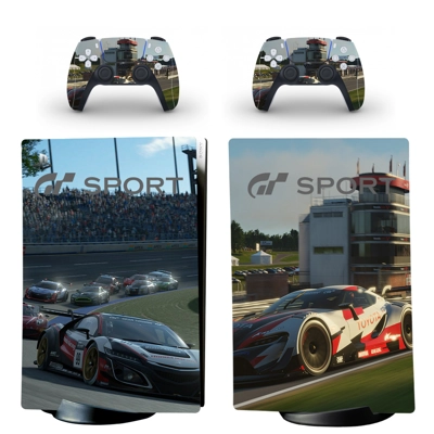 GT racing decal skin for PS5 Digital Console and two Contr.. GT racing decal skin for PS5 Digital Console and two Contr..