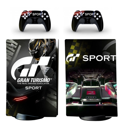 GT racing decal skin for PS5 Digital Console and two Contr.. GT racing decal skin for PS5 Digital Console and two Contr..