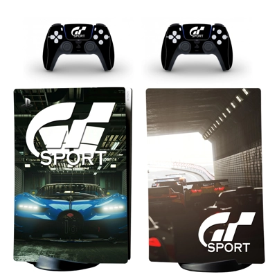 GT racing decal skin for PS5 Digital Console and two Contr.. GT racing decal skin for PS5 Digital Console and two Contr..
