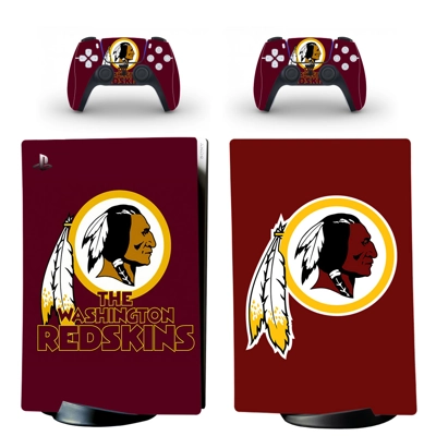 Washington Redskins decal skin for PS5 Digital Console and.. Washington Redskins decal skin for PS5 Digital Console and..
