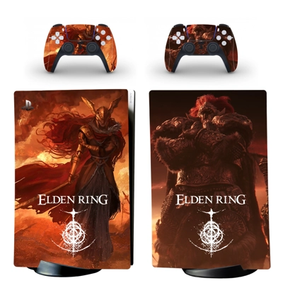 Elden Ring decal skin for PS5 Digital Console and two Cont.. Elden Ring decal skin for PS5 Digital Console and two Cont..