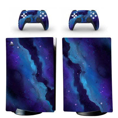 Sky Texture decal skin for PS5 Digital Console and two Con.. Sky Texture decal skin for PS5 Digital Console and two Con..