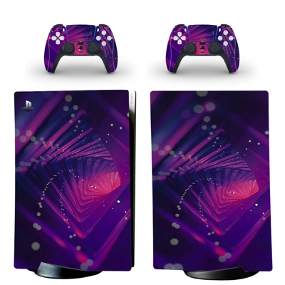Digital Texture decal skin for PS5 Digital Console and two.. Digital Texture decal skin for PS5 Digital Console and two..