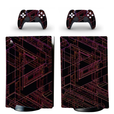 Digital Texture decal skin for PS5 Digital Console and two.. Digital Texture decal skin for PS5 Digital Console and two..