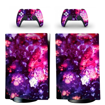 Digital Texture decal skin for PS5 Digital Console and two.. Digital Texture decal skin for PS5 Digital Console and two..