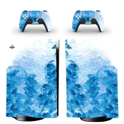 Digital Texture decal skin for PS5 Digital Console and two.. Digital Texture decal skin for PS5 Digital Console and two..