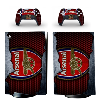 Arsenal FC decal skin for PS5 Digital Console and two Cont.. Arsenal FC decal skin for PS5 Digital Console and two Cont..