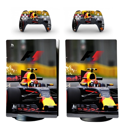 Formula 1 racing decal skin for PS5 Digital Console and tw.. Formula 1 racing decal skin for PS5 Digital Console and tw..
