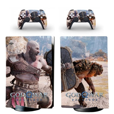 God of War Ragnarok decal skin for PS5 Digital Console and.. God of War Ragnarok decal skin for PS5 Digital Console and..