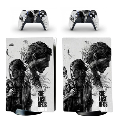 The Last of Us decal skin for PS5 Digital Console and two .. The Last of Us decal skin for PS5 Digital Console and two ..