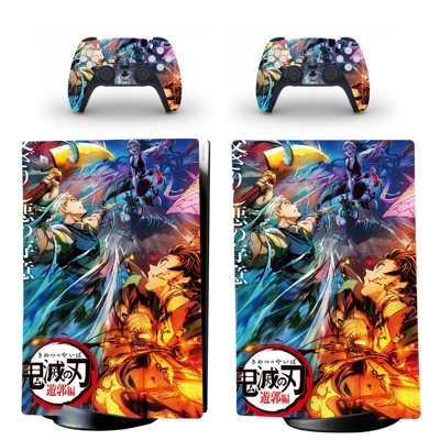 Demon Slayer Kimetsu no Yaiba decal skin for PS5 Digital C.. Demon Slayer Kimetsu no Yaiba decal skin for PS5 Digital C..