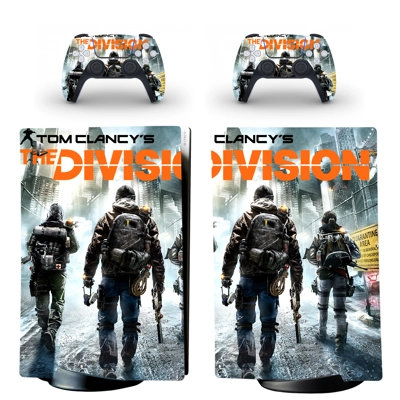 Tom Clancy's The Division decal skin for PS5 Digital Console and two Controllers