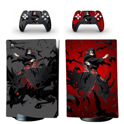 Naruto decal skin for PS5 Digital Console and two Controll.. Naruto decal skin for PS5 Digital Console and two Controll..