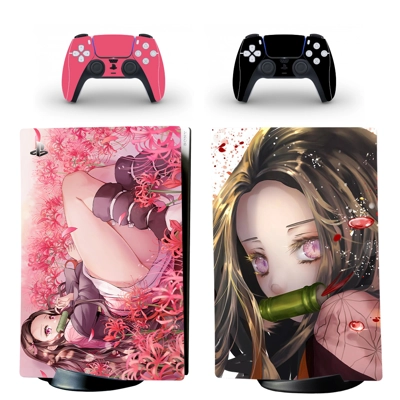 Demon Slayer Kimetsu no Yaiba decal skin for PS5 Digital C.. Demon Slayer Kimetsu no Yaiba decal skin for PS5 Digital C..