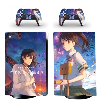 Journey of Suzuya decal skin for PS5 Digital Console and t.. Journey of Suzuya decal skin for PS5 Digital Console and t..