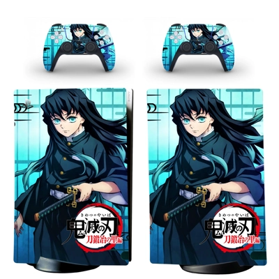 Demon Slayer Kimetsu no Yaiba decal skin for PS5 Digital C.. Demon Slayer Kimetsu no Yaiba decal skin for PS5 Digital C..
