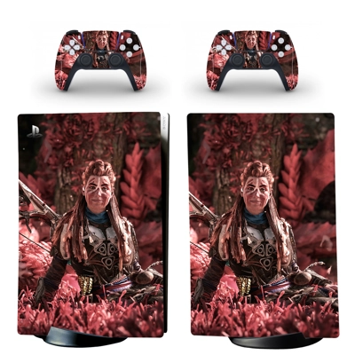 Horizon Forbidden West decal skin for PS5 Digital Console .. Horizon Forbidden West decal skin for PS5 Digital Console ..