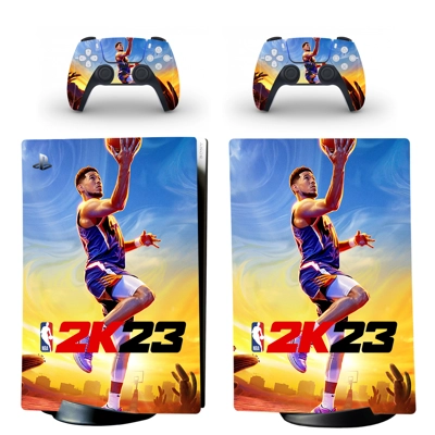 NBA 2K23 decal skin for PS5 Digital Console and two Contro.. NBA 2K23 decal skin for PS5 Digital Console and two Contro..