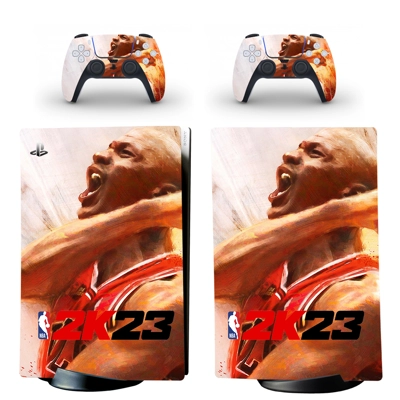 NBA 2K23 decal skin for PS5 Digital Console and two Contro.. NBA 2K23 decal skin for PS5 Digital Console and two Contro..