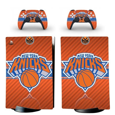 New York Knicks decal skin for PS5 Digital Console and two Controllers