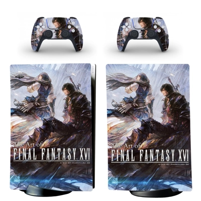 Final Fantasy 16 decal skin for PS5 Digital Console and tw.. Final Fantasy 16 decal skin for PS5 Digital Console and tw..