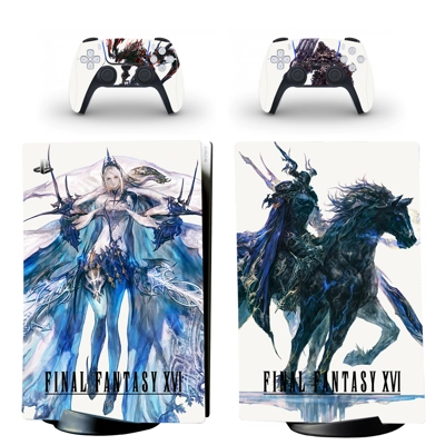 Final Fantasy 16 decal skin for PS5 Digital Console and tw.. Final Fantasy 16 decal skin for PS5 Digital Console and tw..