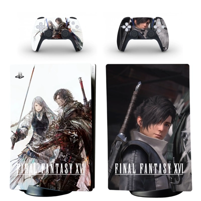 Final Fantasy 16 decal skin for PS5 Digital Console and tw.. Final Fantasy 16 decal skin for PS5 Digital Console and tw..