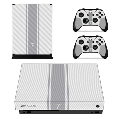 Forza Motorsport 7 decal skin for Xbox one X Console and 2 Controllers