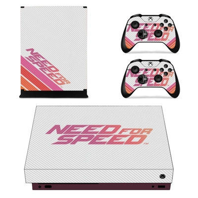 Need for Speed decal skin for Xbox one X Console and 2 Con.. Need for Speed decal skin for Xbox one X Console and 2 Con..