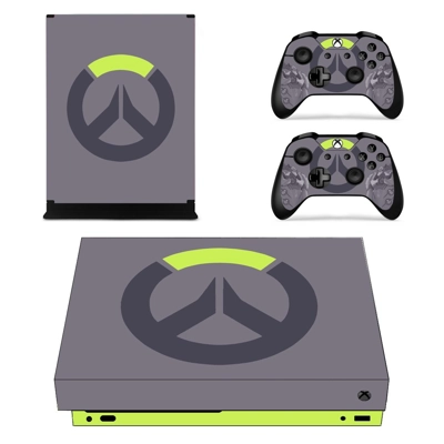 Overwatch Logo decal skin for Xbox one X Console and 2 Controllers