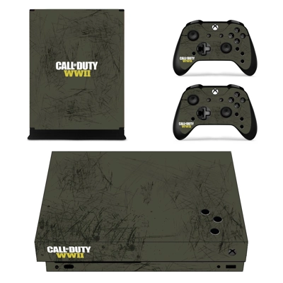 Call of Duty WW2 decal skin for Xbox one X Console and 2 C.. Call of Duty WW2 decal skin for Xbox one X Console and 2 C..