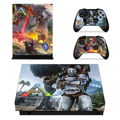 ARK Survival Evolved decal skin for Xbox one X Console and.. ARK Survival Evolved decal skin for Xbox one X Console and..