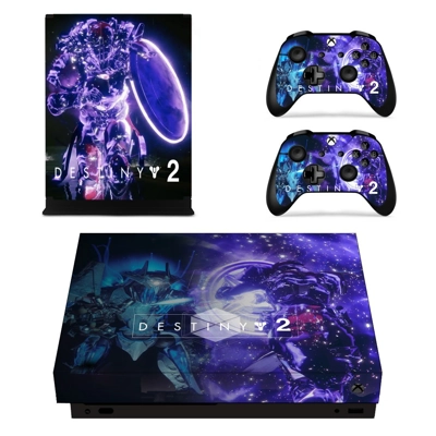 Destiny 2 decal skin for Xbox one X Console and 2 Controll.. Destiny 2 decal skin for Xbox one X Console and 2 Controll..
